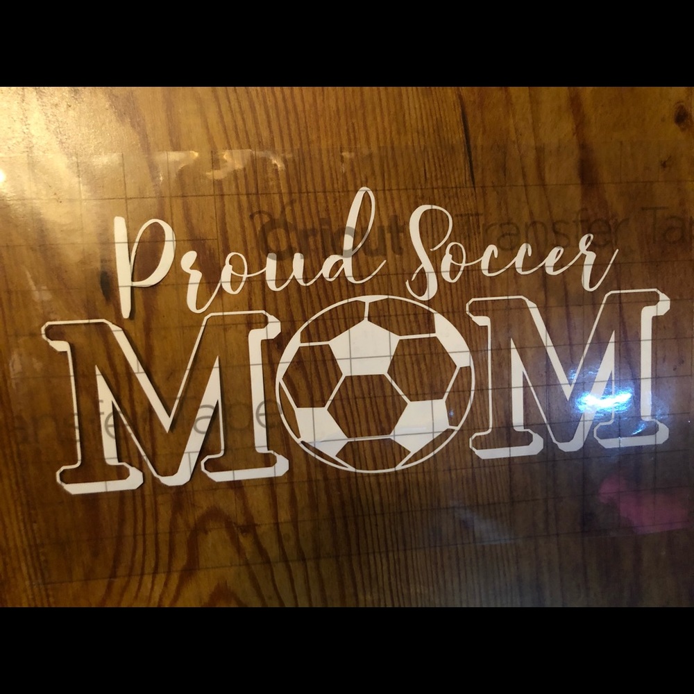 Soccer Mom Vinyl Decal